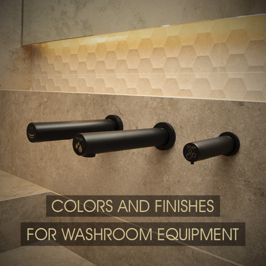 The Importance of Color and Finishes in Public Restroom Equipment