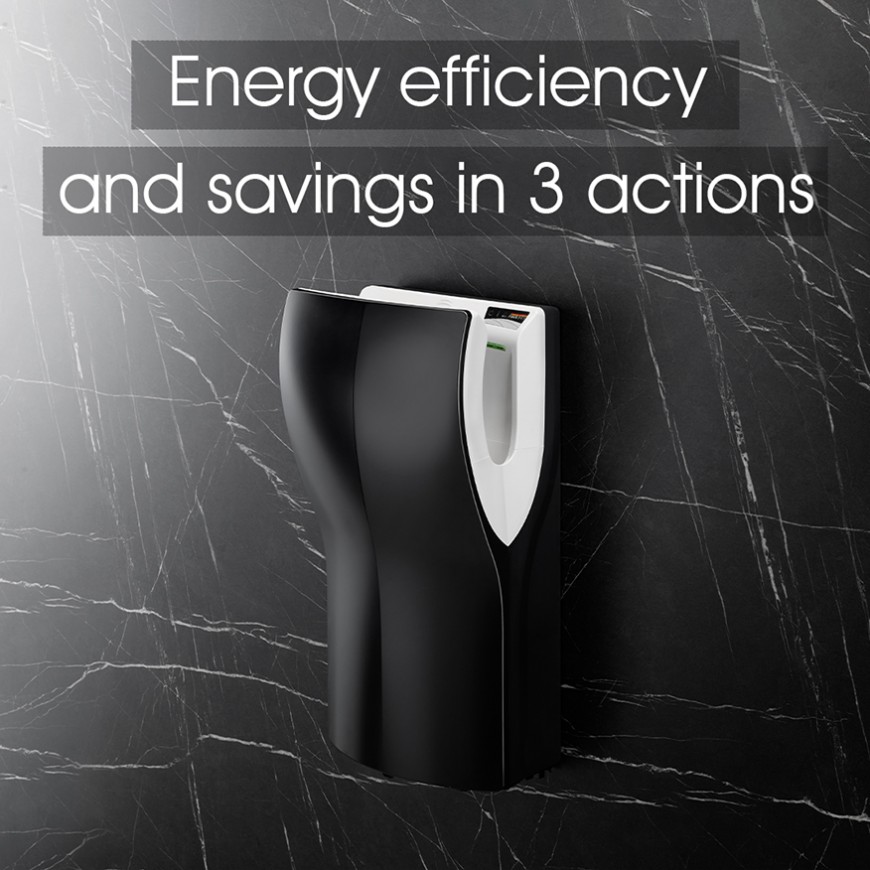 Three measures for energy efficiency and cost savings in public toilets