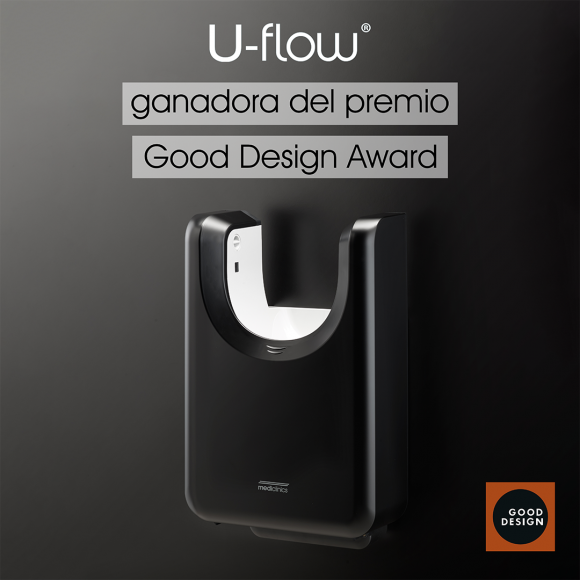 U-Flow de Mediclinics, galardonado con el prestigioso premio GOOD DESIGN en la categoría de Baños y Accesorios