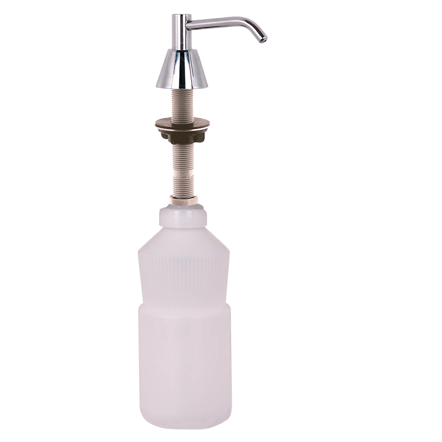 Dispensador de jabón líquido empotrable encimera