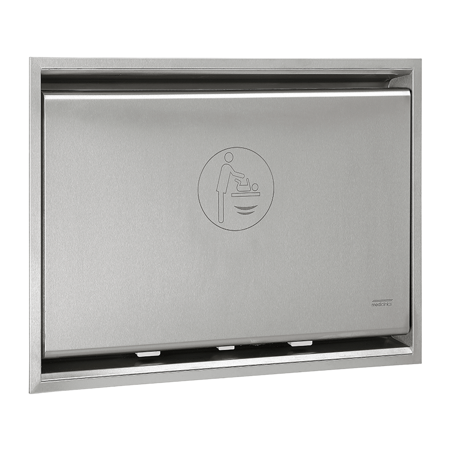 Kit para empotrar el cambiapañes horizontal