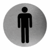 Señaletica de baño para hombres