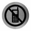 Señaletica de prohibido utilizar el móvil