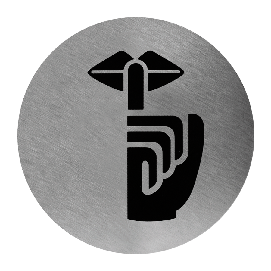 Señaletica de silencio